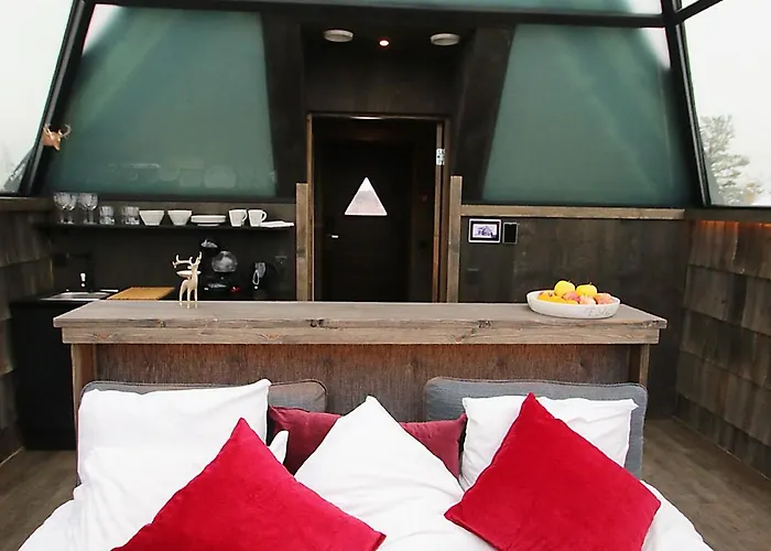 Aurora Pyramid Glass Igloos Hotel