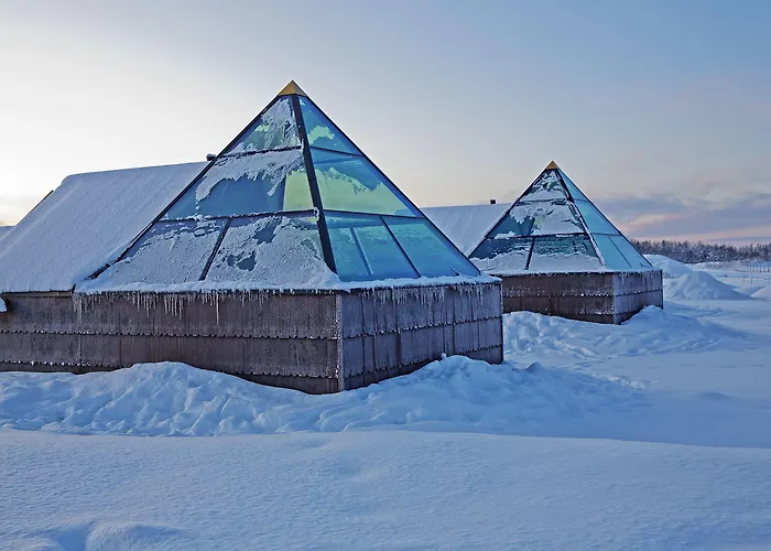 Aurora Pyramid Glass Igloos Hotel
