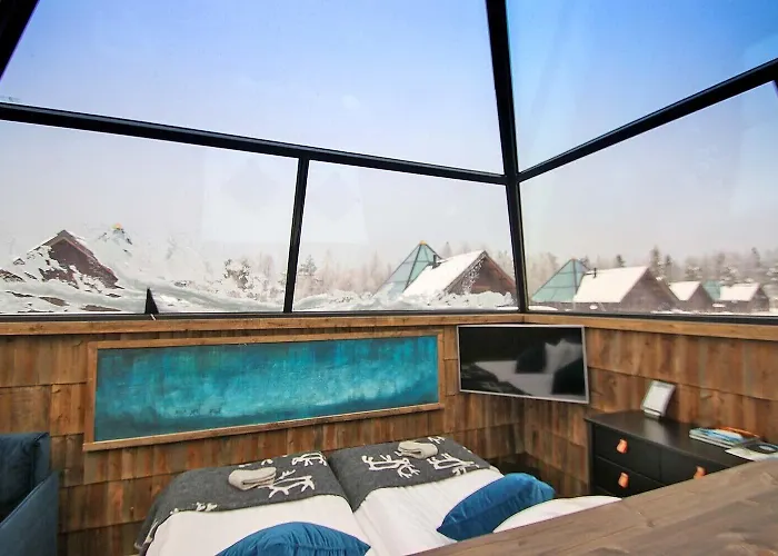 Aurora Pyramid Glass Igloos Hotel
